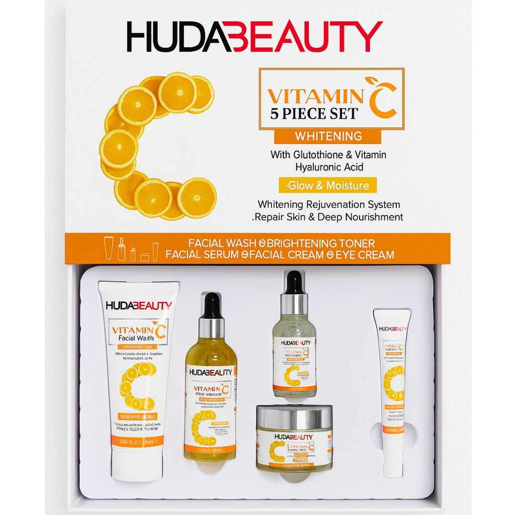Vitamin C 5-Piece Facial Skincare Set