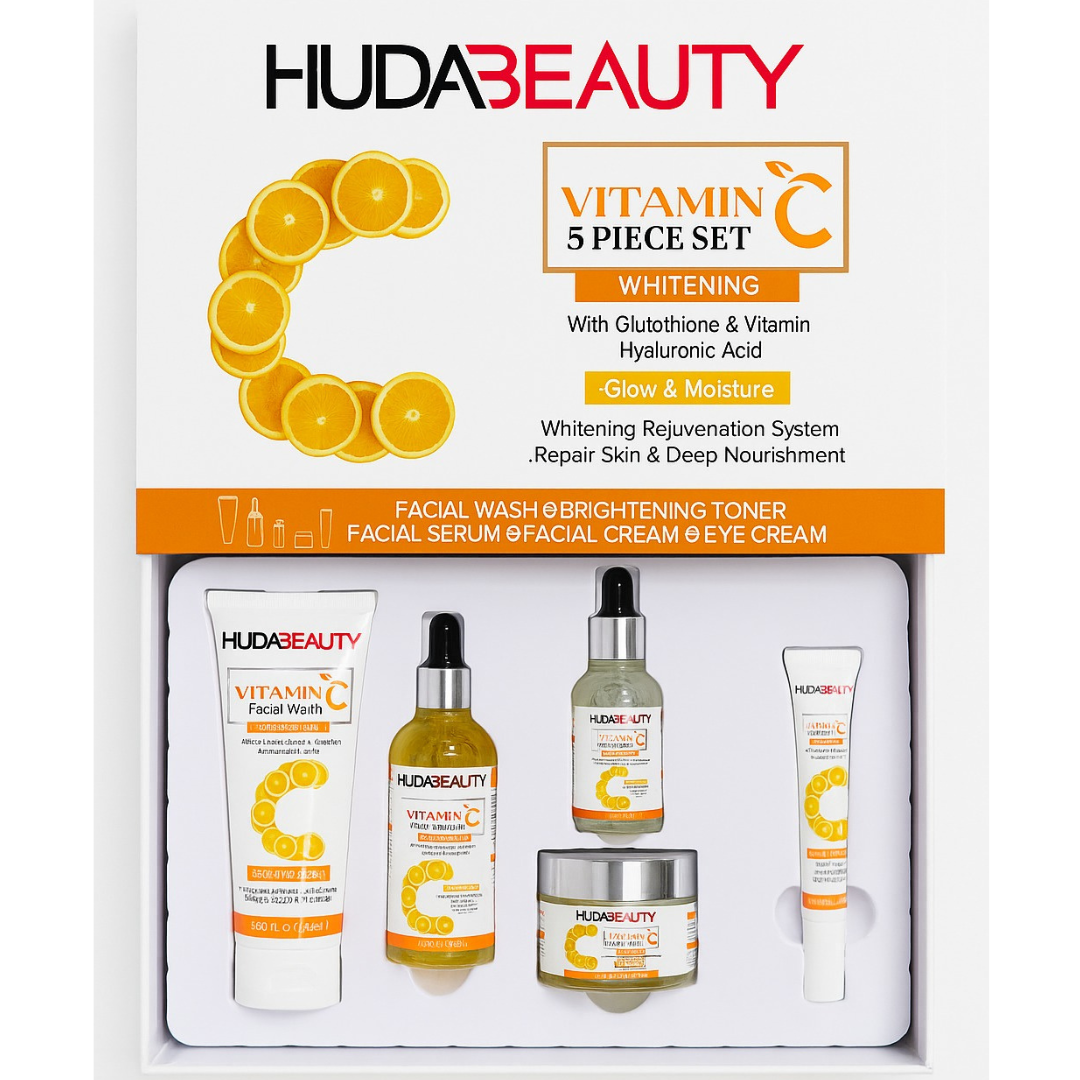 Vitamin C 5-Piece Facial Skincare Set