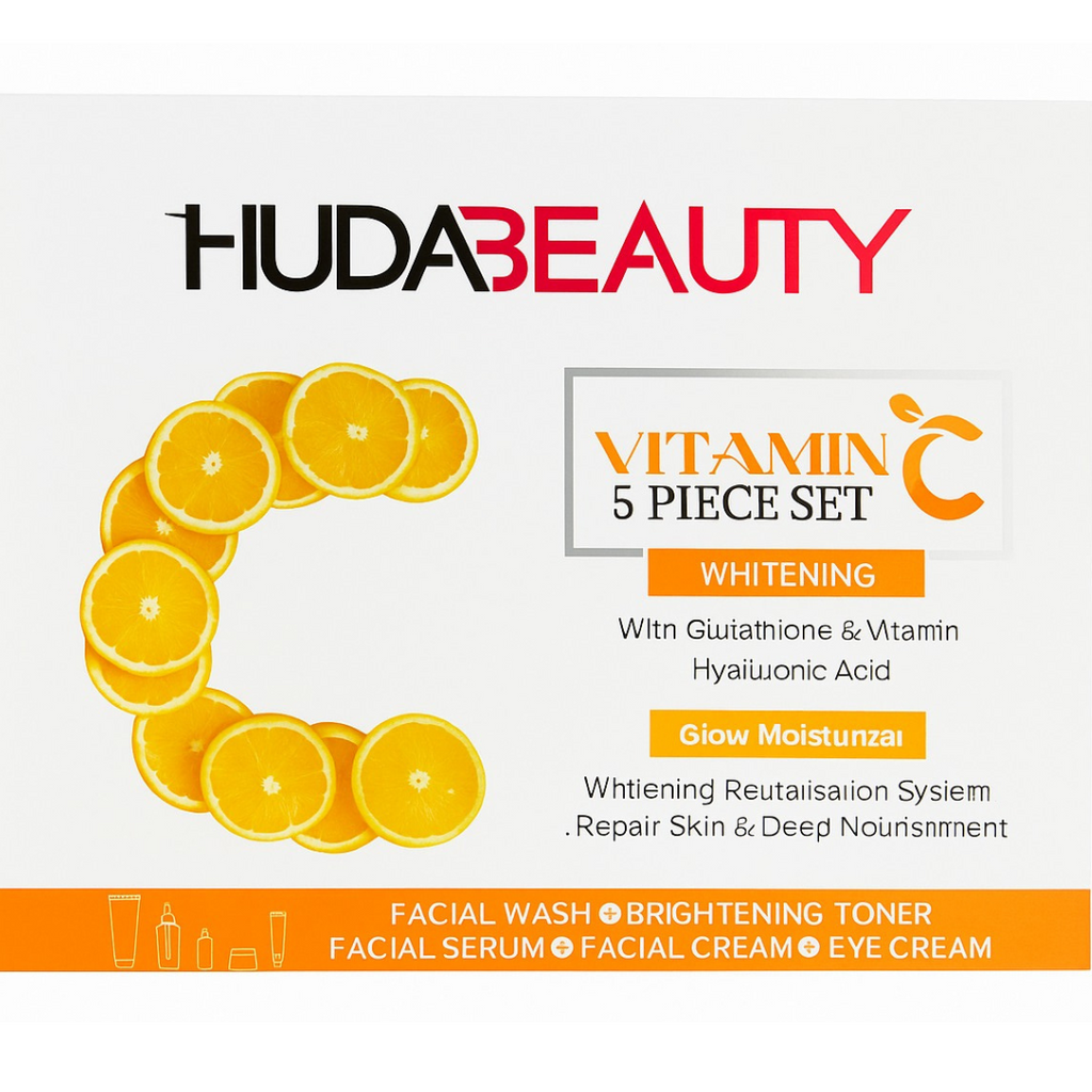 Vitamin C 5-Piece Facial Skincare Set