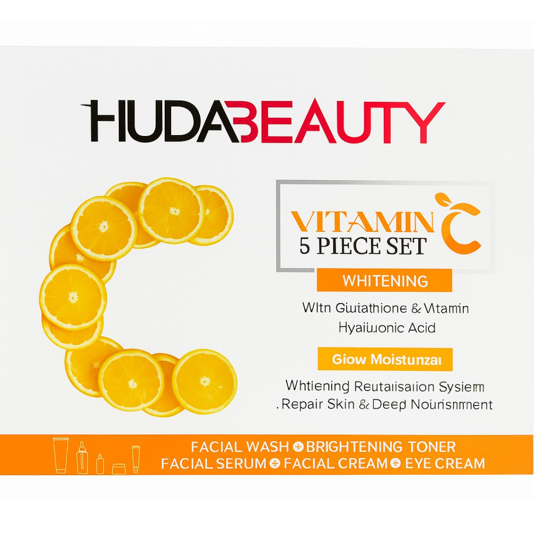 Vitamin C 5-Piece Facial Skincare Set