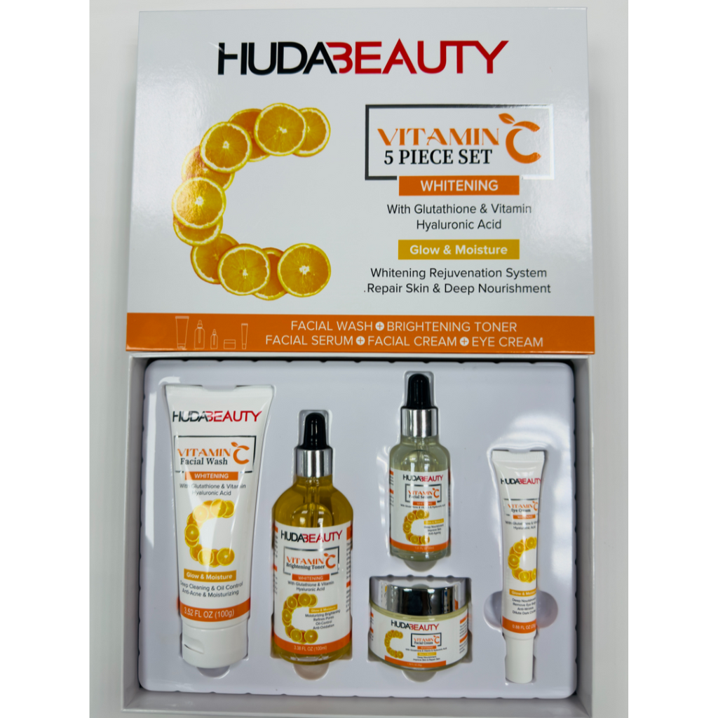 Vitamin C 5-Piece Facial Skincare Set