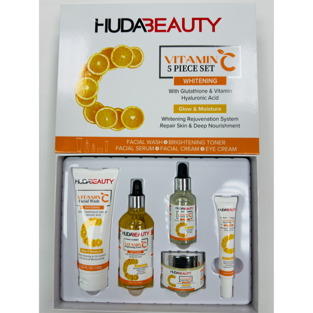 Vitamin C 5-Piece Facial Skincare Set