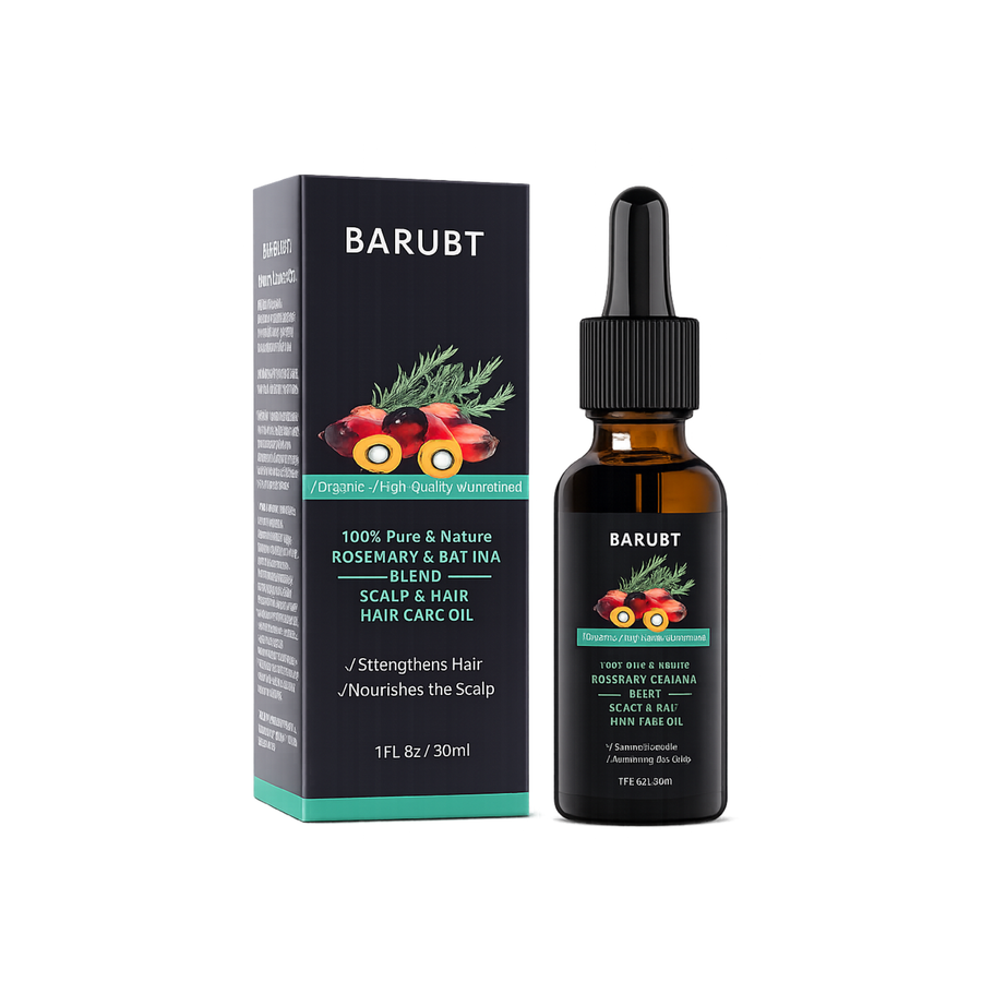 Huntly Barubt Rosemary & Batana Blend Hair Care Oil