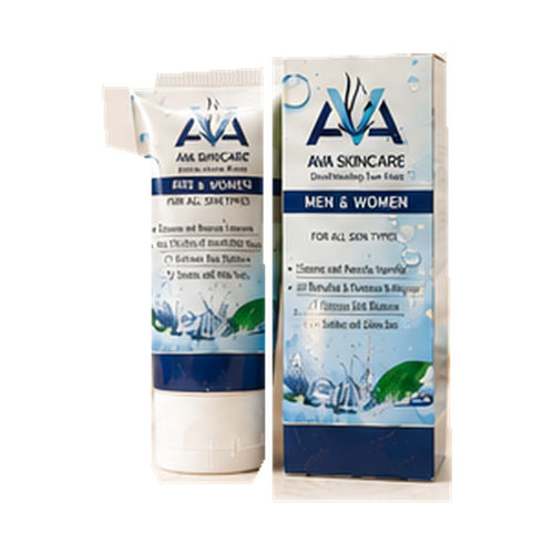 AVA Skincare Whitening Face Wash on white background