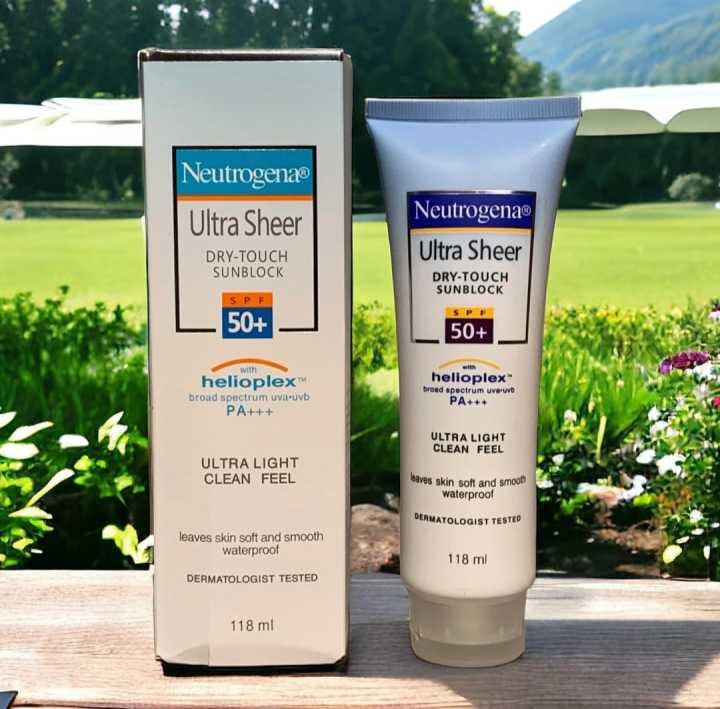 Neutrogena Ultra Sheer Dry-Touch Sunscreen SPF 50+ 118 ml